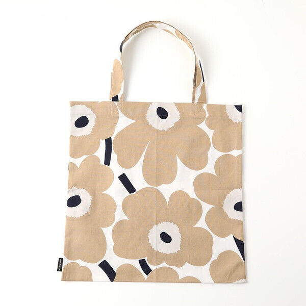 Fashion Colorful Elegant Canvas Unikko Poppy Tote Bag,Shopping Bag For Her