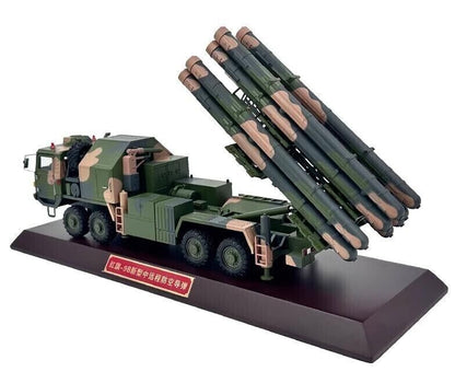1:35 40CM HQ-9B Medium and Long Range Air Defense Missile Launcher Diecast Model