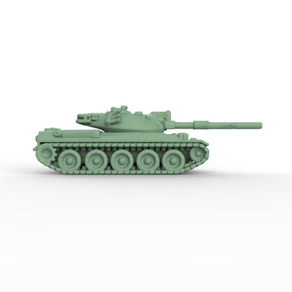 SSMODEL SS700987 1/700 Military Model Kit Japan TYPE74 Medium Tank
