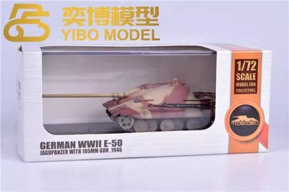 Homemade 1/72 E-50 Tank Destroyer 105mm Cannon AS72132 Finished Model Static