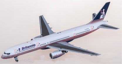 1:200 JC Wings Britannia Boeing 757-200 Passenger Airplane Diecast Model