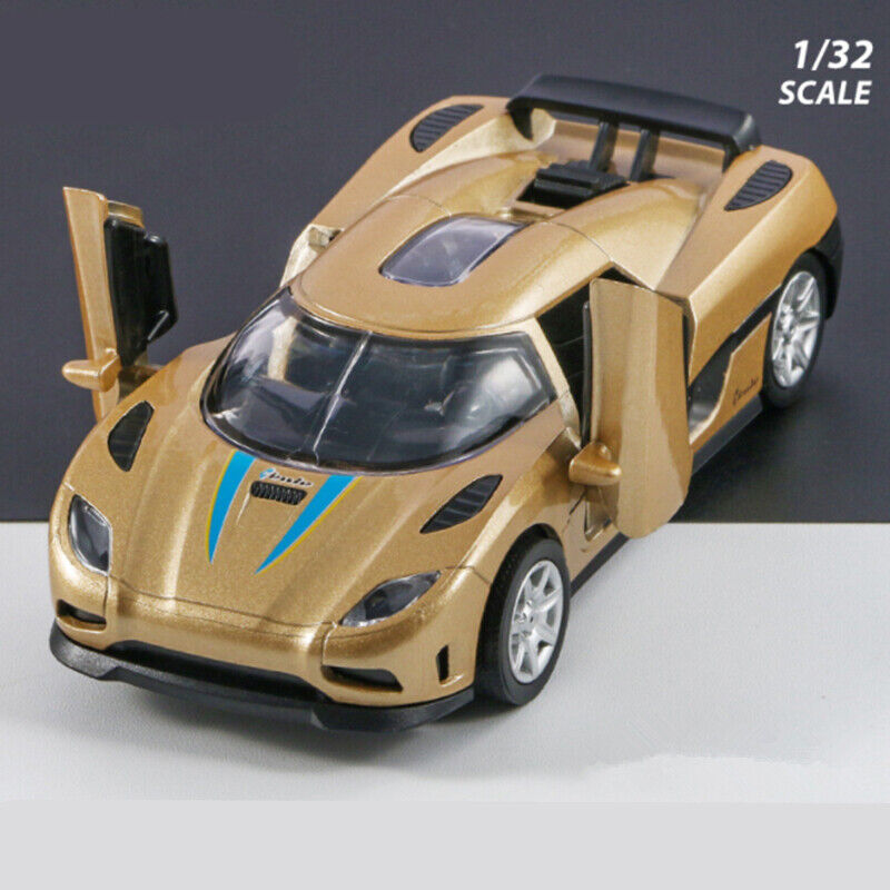 1:32 Koenigsegg CCR Diecast Model Car Collection Toy Vehicle Sports Gift Kids