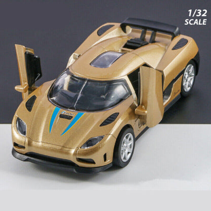 1:32 Koenigsegg CCR Diecast Model Car Collection Toy Vehicle Sports Gift Kids