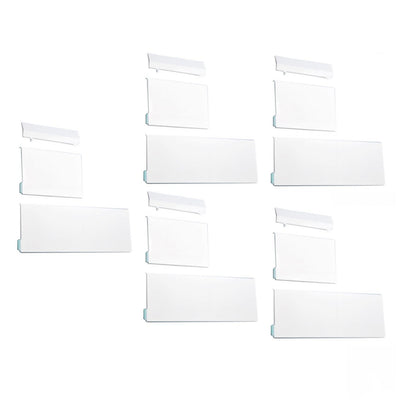 15Pcs Memory Card Door Slot Cover Replacement Lids for Nintendo Wii Game Console