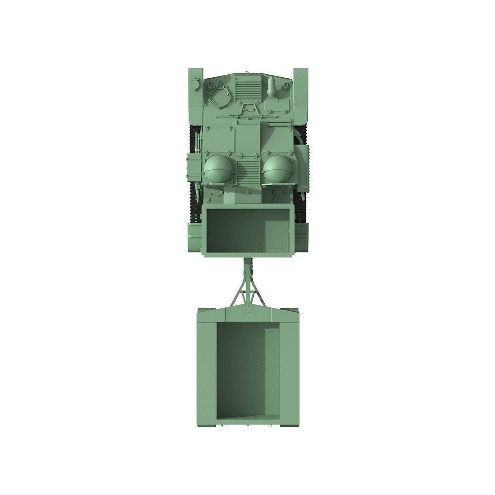 SSMODEL SS87667 1/87 HO Scale Railway Military Model Kit France Renault UE Tank