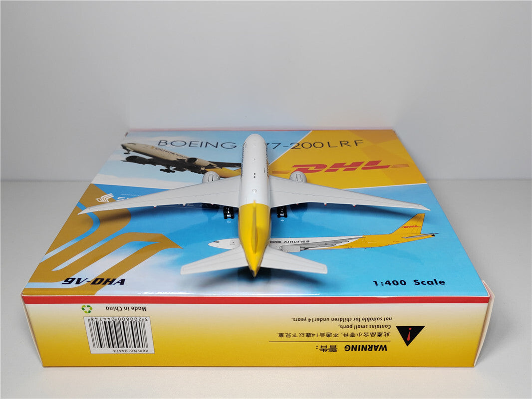 1:400 Phoenix DHL BOEING B777-200LRF Airplane Diecast Aircraft Plane Model