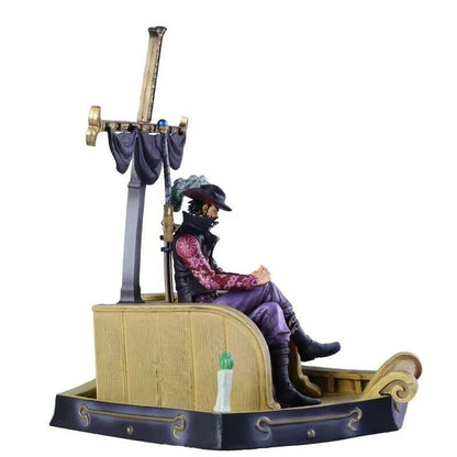Anime One Piece Dracule Mihawk PVC Action Figure Model Statue Collection Toys