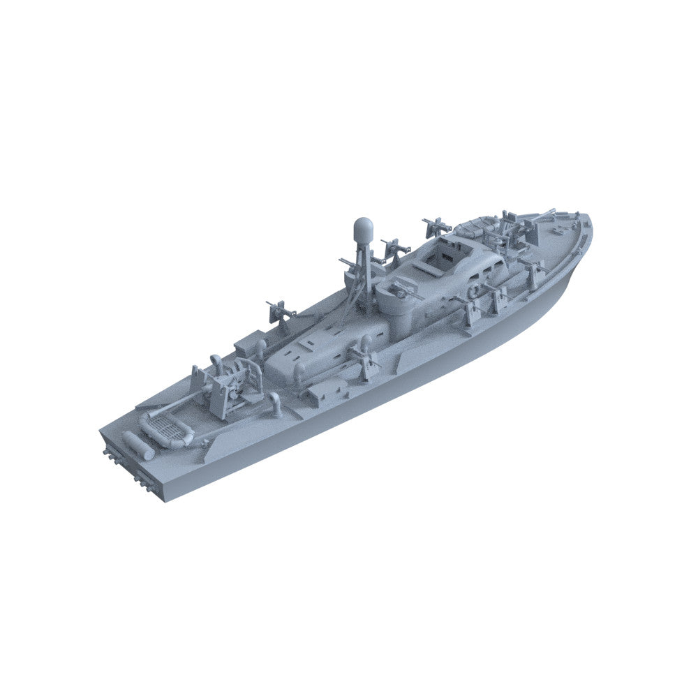 SSMODEL 1/700 Military Model Kit USS Elco 77-Foot PT Boa PT-59 WaterLine