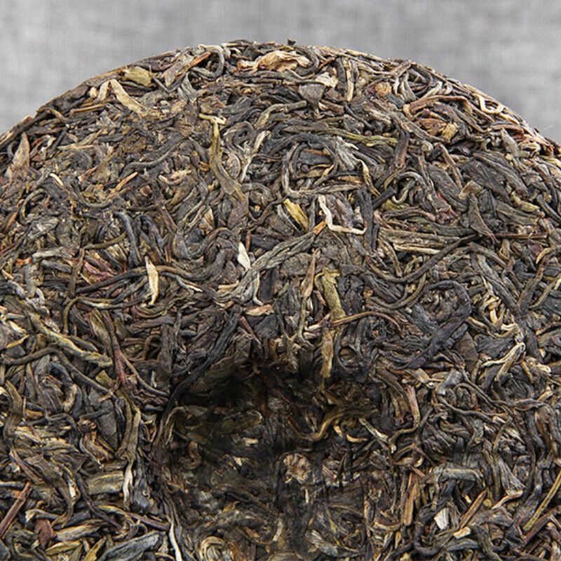 357 grams of natural Menghai Qizi cake organic Pu'er tea series Pu'er tea-