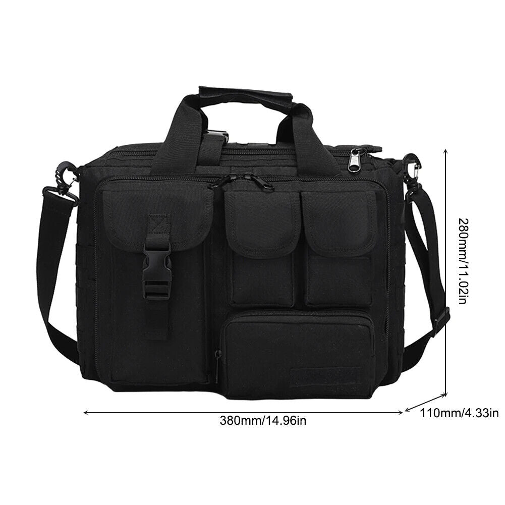 Backpack Tactical Shoulder Bag Men Laptop Handbags Outdoor Travel Bag