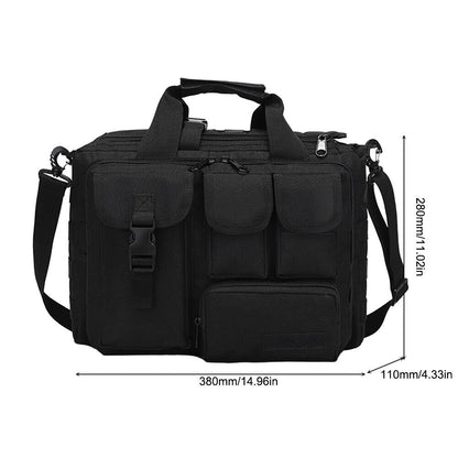 Backpack Tactical Shoulder Bag Men Laptop Handbags Outdoor Travel Bag