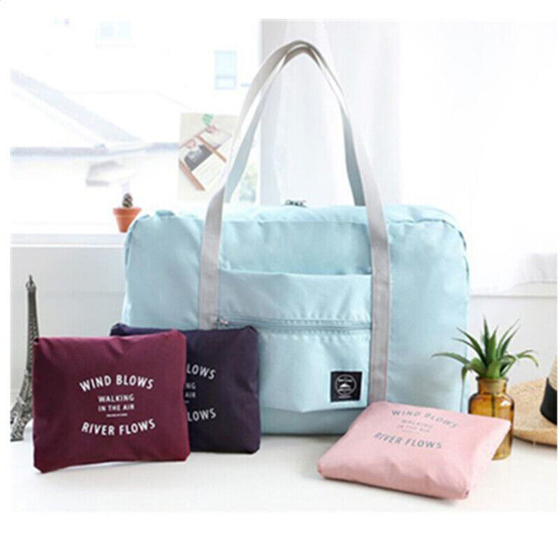Nylon Foldable Travel Bags Unisex Large Capacity Bag Luggage WaterProof Handbags