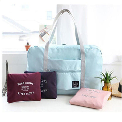Nylon Foldable Travel Bags Unisex Large Capacity Bag Luggage WaterProof Handbags