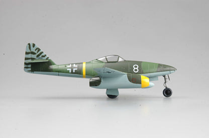 WW2 German Me 262 A-1a Schwalbe jet fighter plane aircraft assembled Easy model