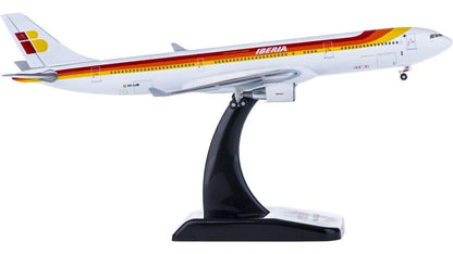 1:400 Hogan IBERIA AIRBUS A330-300 Passenger Airplane Diecast Aircraft Model