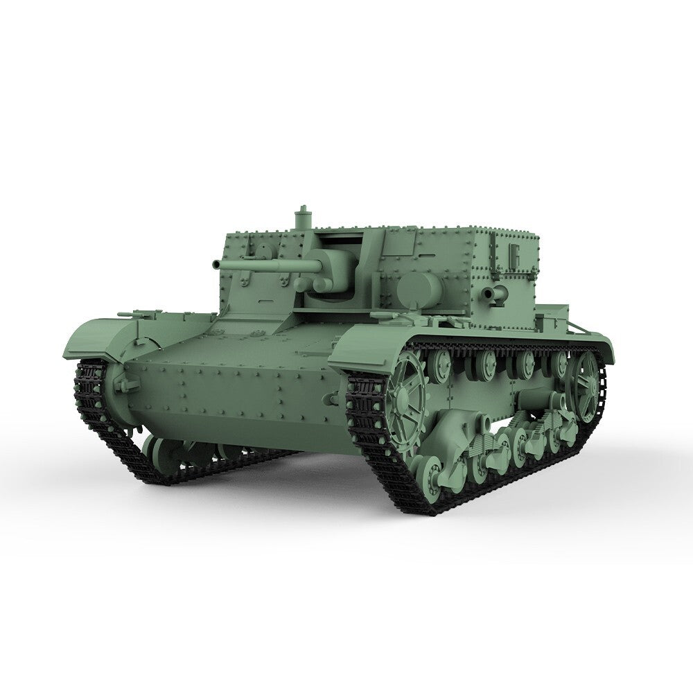 SSMODEL SS72616 1/72 25mm Military Model Kit Soviet AT-1 Tank Destroyer