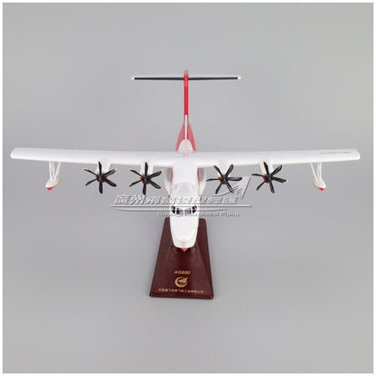 1:100 39CM AVIC Kunlong AG600 Amphibious Aircraft Rescue Plane ABS Plastic Model
