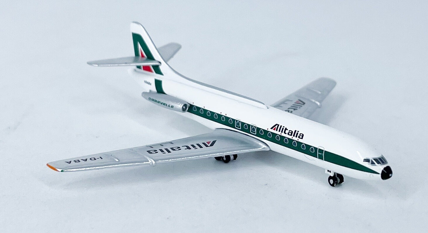 1:500 InFlight Alitalia Sud SE-210 Passenger Airplane Diecast Aircraft Model