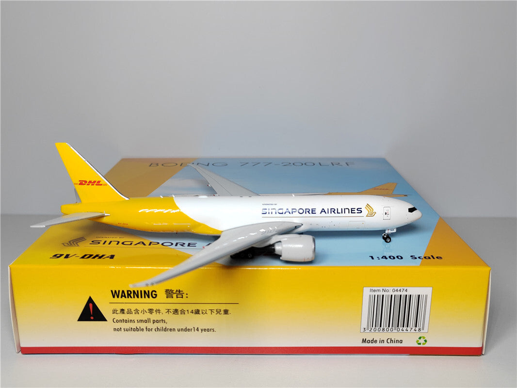 1:400 Phoenix DHL BOEING B777-200LRF Airplane Diecast Aircraft Plane Model
