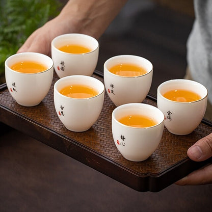 one cup porcelain master cup of tea 55ml Zen style ceramic kungfu tea cup China