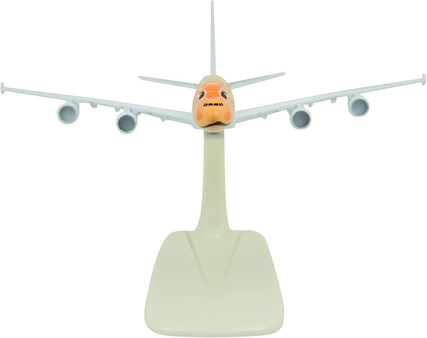 1:500 15cm A380 ANA Sea Turtle Metal Airplane Model Plane Toy Plane Model Orange