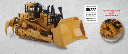1:87 DM D11 Dozer Bulldozer Construction Machine Equipment Vehicle Diecast Model