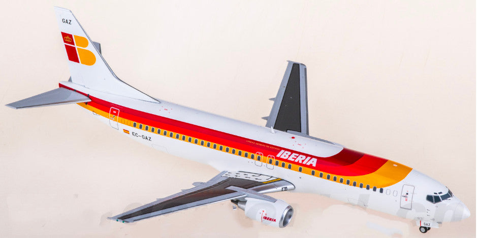 1:200 JC Wings Iberia B737-400 EC-GAZ Passenger Plane Diecast Aircraft Model