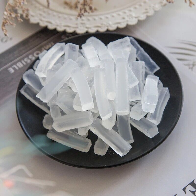 Soap Making Base 50g Pure Natural Plant Glycerin Clear Bar DIY Essential Oil Kit