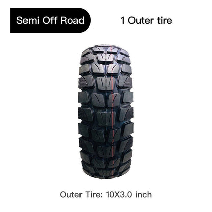 Semi Off-road Inner Outer Tire 10inch Cross-country Non-slip Electric Scooter