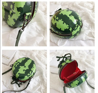 Women Luxury Water Melon Shoulder Bag Handbags Purse Crossbody Messenger New