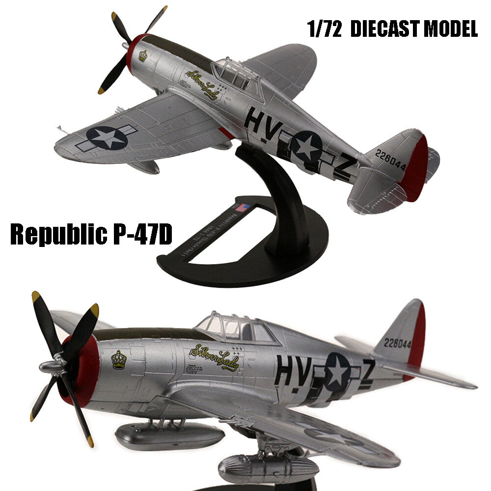 Republic P-47D 1/72 diecast plane model aircraft AVIONES