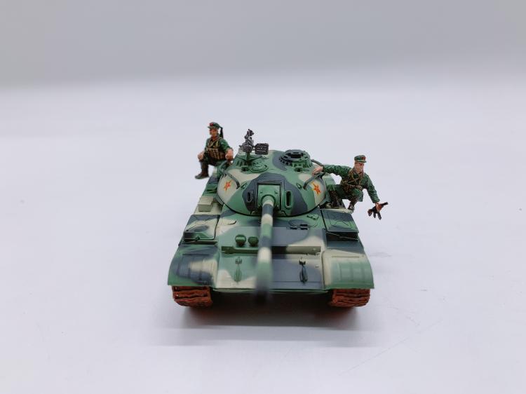 China T-59 w/ 2 soldiers 1/72 FINISHED MODEL TANK 3R