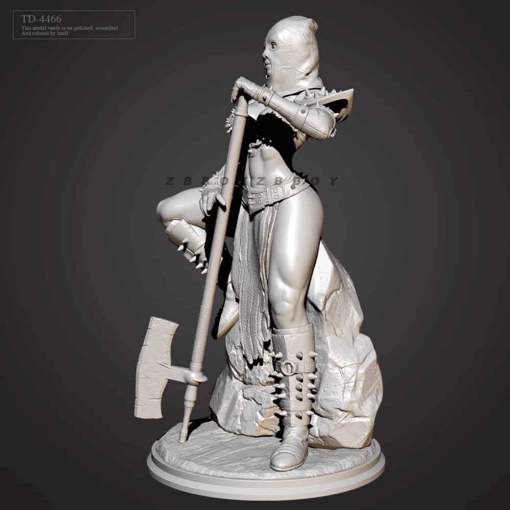 1/24 resin figure model kit Female executioner Unassembled Unpainted