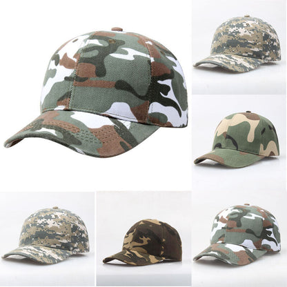 Mens Womens Camouflage Baseball Cap Army Hat Camo Military Fishing Leisure Cap~
