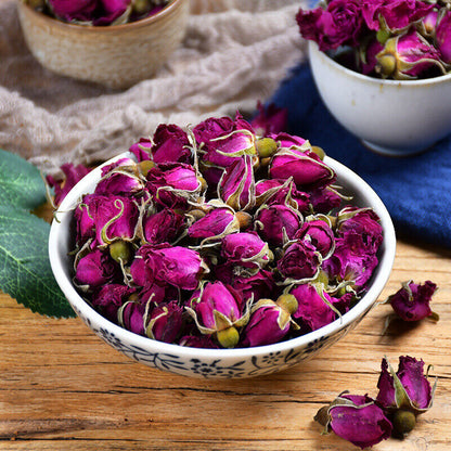 100g Canned Organic Healthy Herbal Flower Tea Rose Tea Ping Yin Mei Gui Cha Tea
