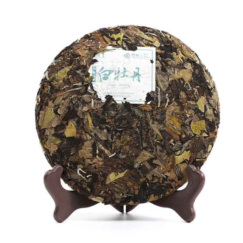 990g China Tea Organic Fuding Supreme Bai Mu Dan White Peony Cake White Tea