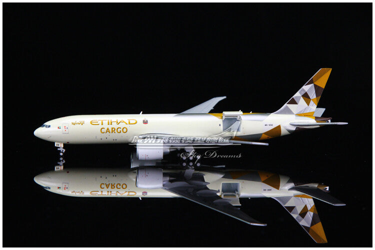 1:400 GeminiJets ETIHAD CARGO B777-200LRF Airplane Diecast Plane Aircraft Model