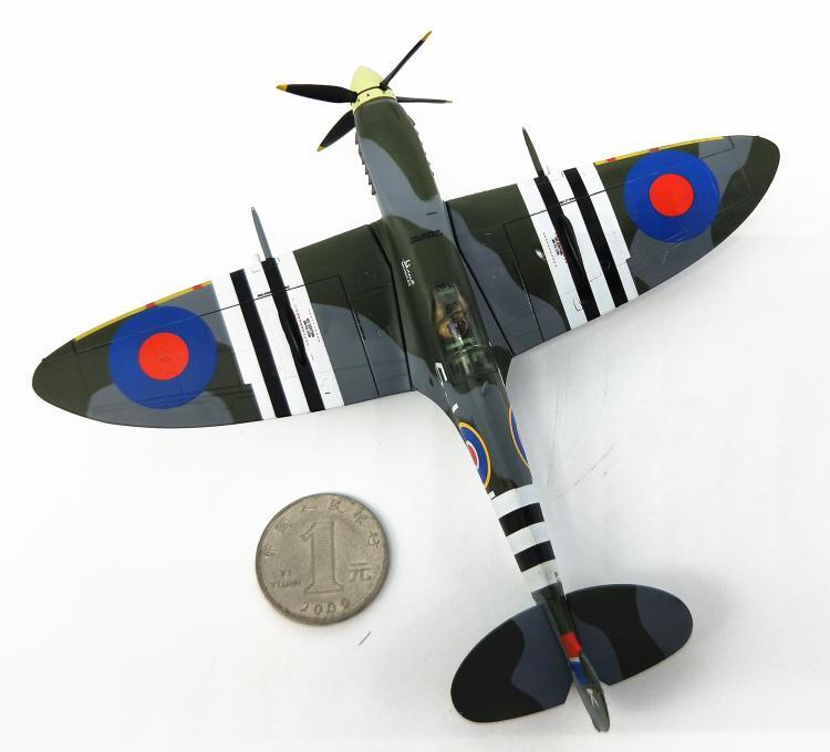 JC WINGS British Spitfire MK IXc NO 126TH squadron 1944 1/72 diecast plane model
