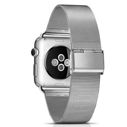 Replacement Band for Apple Watch 42mm or 44mm Stainless Steel Milanese Bracelet