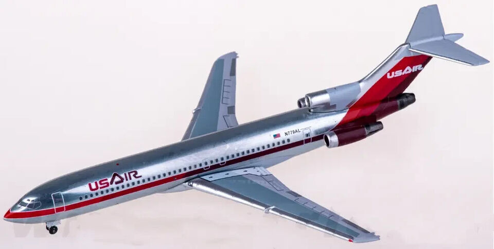 1:400 Aeroclassics US AIR BOEING 727-200 Passenger Plane Diecast Aircraft Model