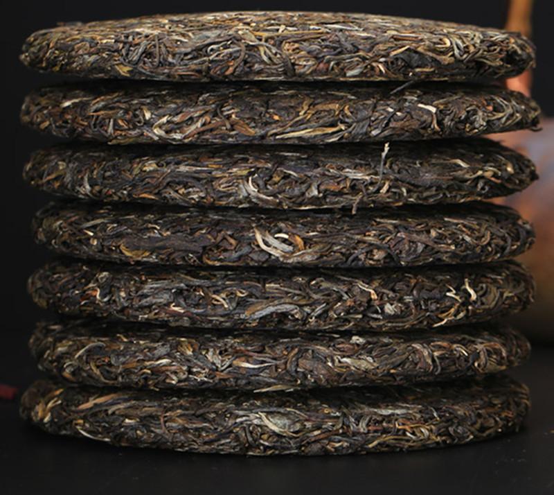 Raw Pu Erh Tea Cake Ancient Tree Qizi Bing Cha Yunnan Pu erh 357g