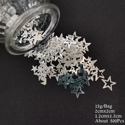 Confetti 15g Star Dots Golden Silver Sequins Baptism Birthday Party Events Decor