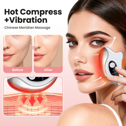2in1 Facial Care Hot Compress LCD Control Multi-Gear Adjustment Beauty Neck