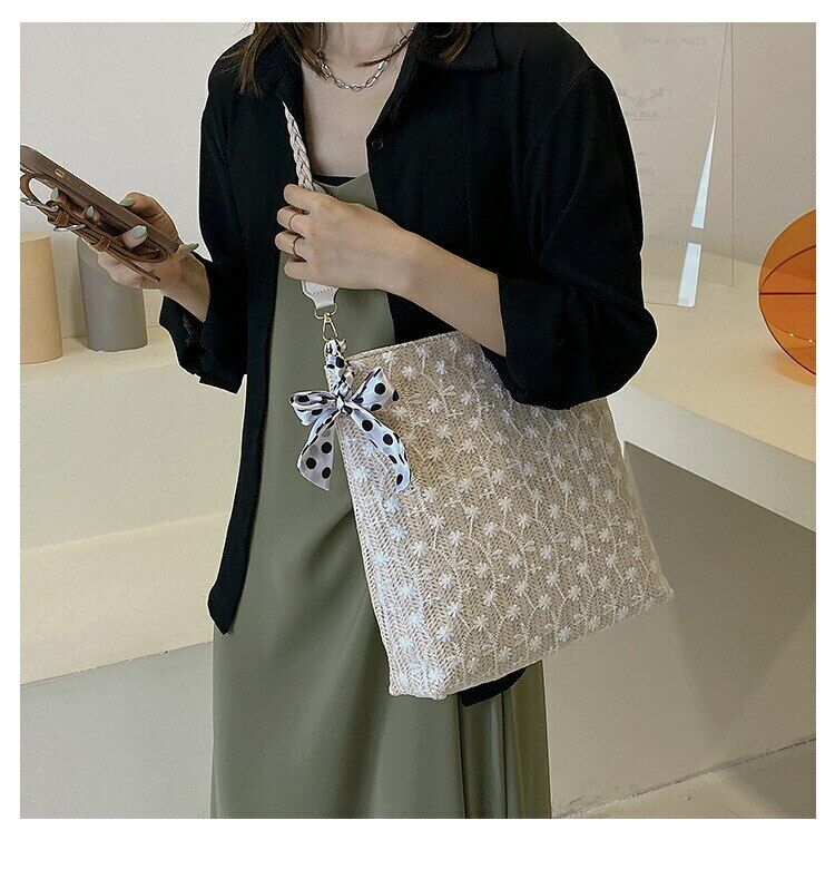 Trendy Fashion Korean Bucket Bags Large-capacity Casual Shoulder Bags Female New