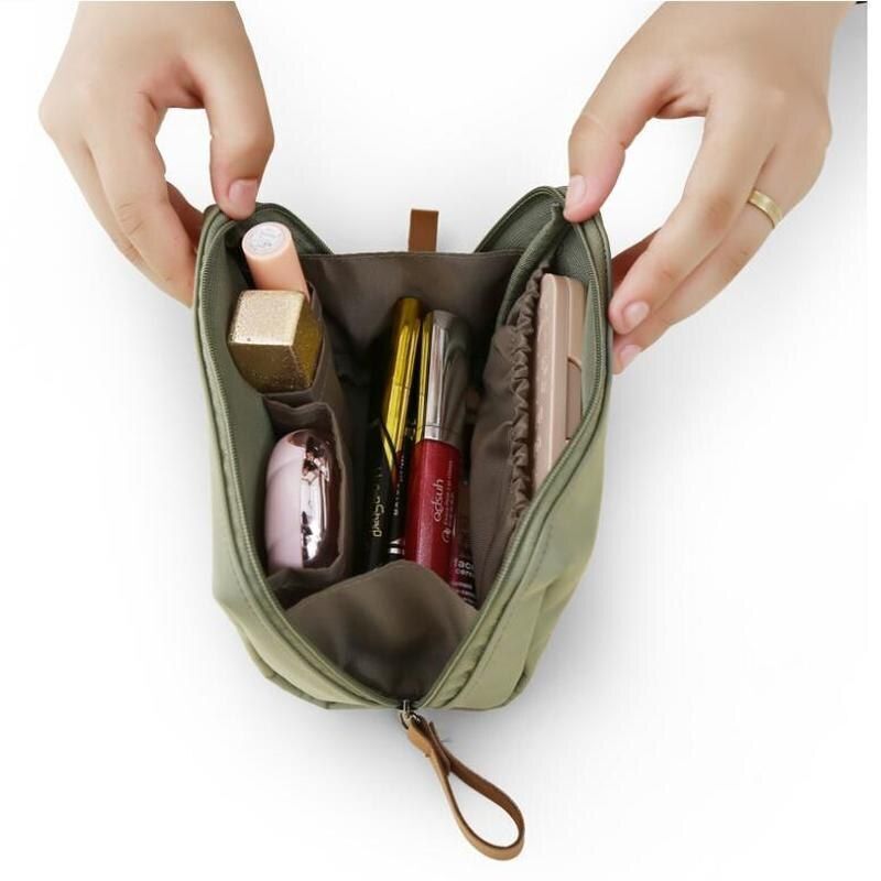 Cosmetic Makeup Bags Pouch Toiletry Waterproof Organizer Case 14*5*10 CM Pillow