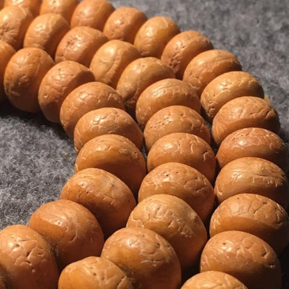 Tibetan 14mm Phoenix Eye Bodhi Beads 108 Prayer Mala Handheld Buddhist Rosary