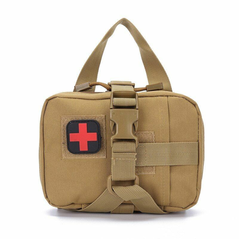 First Aid Quick Release Pouch Patch Bag Tactical Emergency EDC Rip-Away Survival
