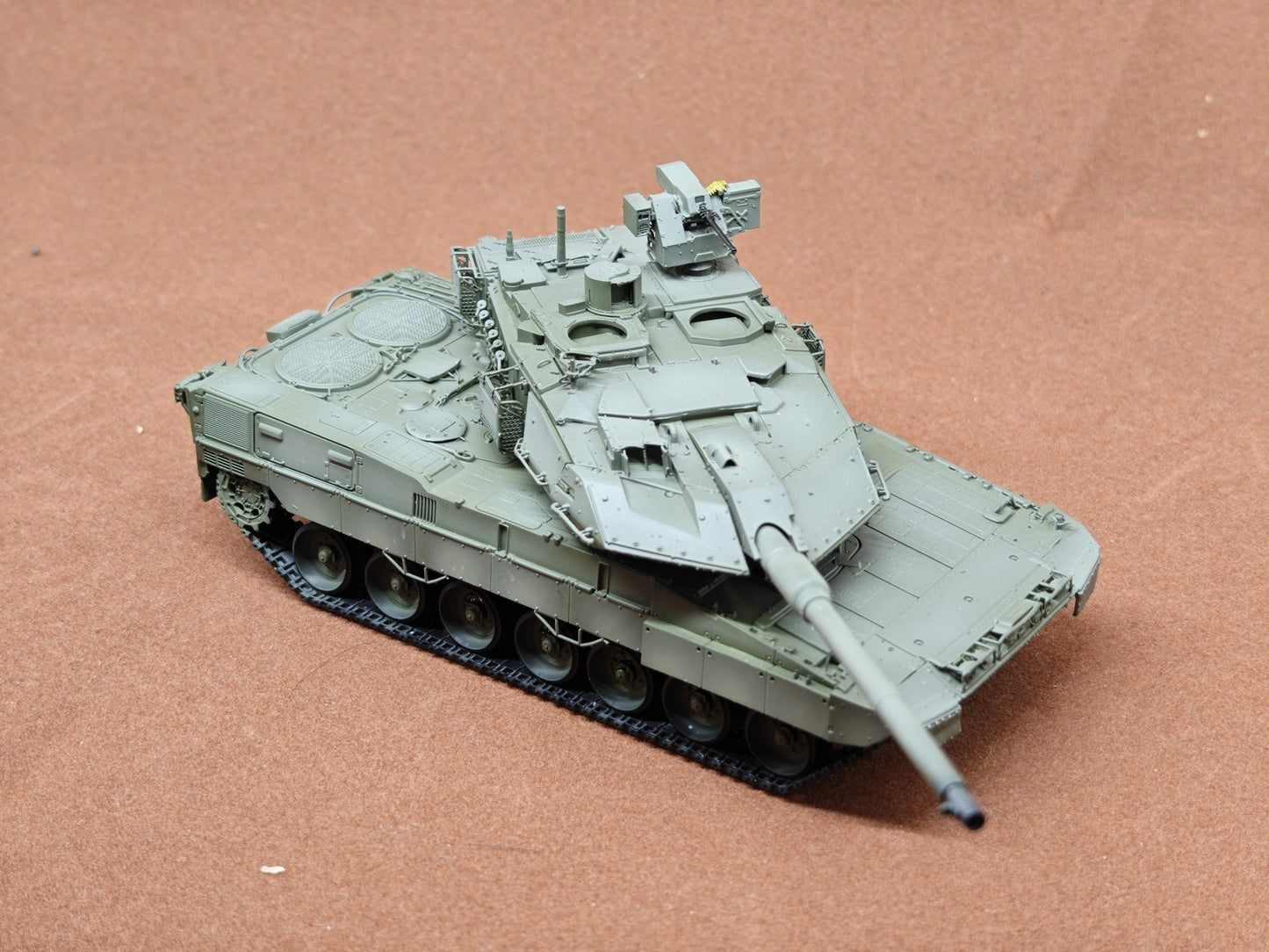 3D Printed 1/72 Hungarian Leopard 2A7HU Main Battle Tank Finished Colored Model
