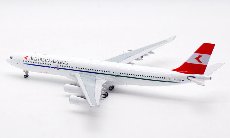 Inflight Austrian Airlines For Airbus A340-300 OE-LAK 1/200 DIECAST Plane Model