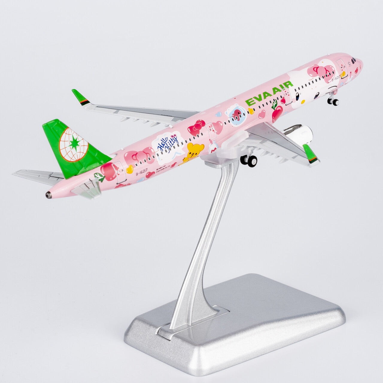 1:400 NGmodels EVA Air Airbus A321 Passenger Airplane Diecast Plane Model